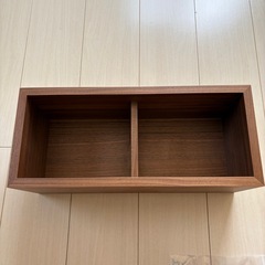 無印良品　壁につけられる家具箱
