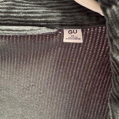 GU コーデュロイ ジャケット XL ダークグリーンの画像