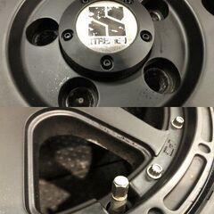 タイヤ新品 iLINK M/T 235/70R16 110/107Q 8PR マッドタイヤ 夏タイヤ エクストリームJ 16インチ 7J5HPCD114.3+35 デリカD5等 (MTF035)クレジットカード QRコード決済可能の画像