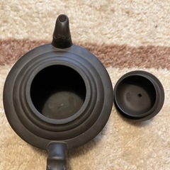 中国茶器 急須 朱泥 の画像