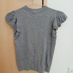 Ｍサイズ　GU フレンチスリーブ　カットソー　ニットの画像