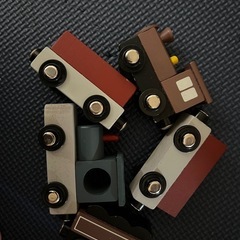 木製汽車セット