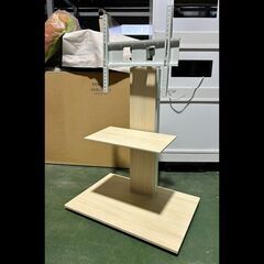 札幌お引き取り限定◆家具◆テレビスタンド/テレビ台◆棚板付き/隠...