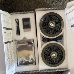現場ジャケット扇風機の画像