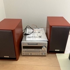 コンポ　CD MD