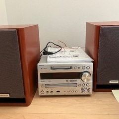 コンポ　CD MDの画像