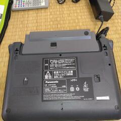パナソニック ポータブルブルーレイディスクプレーヤー DMP - B 200付属品 取説付きの画像