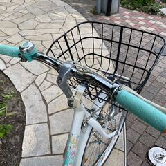*中古自転車* キッズ自転車 かわいいパステルカラー 街乗りの画像