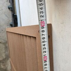 ラティス２枚と接続金具の画像
