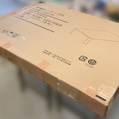 【在庫4台あり】折脚ローテーブル ブラウン KSM-10575NA 不二貿易 幅105㎝ 高さ30㎝ 検）折りたたみテーブル 座卓 ちゃぶ台 ダイニングテーブルの画像