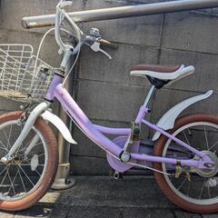 子供用自転車　16インチ　補助輪付き