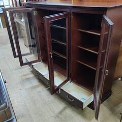 【愛品倶楽部柏店】maruni マルニ 4枚扉 大型サイドボード 照明付 地中海の画像