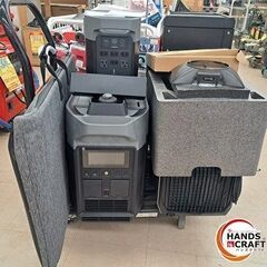 ✨エコフロー　中古　EFG100/EFD330/EFKT210　ポータブル 発電機・電源・エアコン・ソラーパネル✨うるま市田場✨
