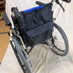 [済][美品]車いす 車椅子 「MIKI MYU4-20」と厚型ＧＥＬクッション「アウルREHA ハイ OWL22-BK1-4040」#087の画像