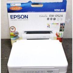 EPSON　インクジェットプリンター　EW-052A　動作良好　...
