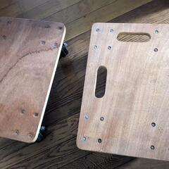 【新規受付停止】木製 台車の画像