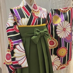 ① 卒業袴一式レンタル　着付ヘアセット付
