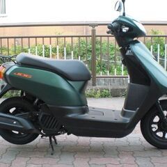 AY01 JOG マットグリーン サイドスタンド付き オイル/バッテリー新品交換済みの画像