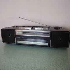 【昭和レトロ】TOSHIBA ラジカセ RT-SW400