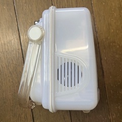 レア ツインバード 防滴ポータブルテレビ の画像