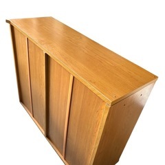 無料でお譲りします／木製の棚（注意点あり）の画像