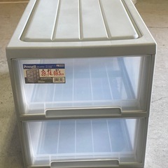 ※ ２段プレシェルケース　天馬　衣装ケース