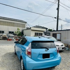 平成26年トヨタ アクア 距離 59,550KM の画像