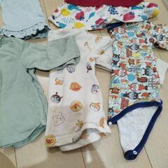 女児　80 半袖3枚長袖4枚の画像