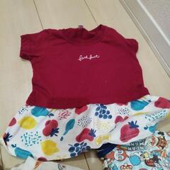 女児　80 半袖3枚長袖4枚の画像