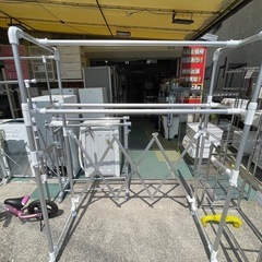 【リサイクルサービス八光】幅21-219㎝　伸縮式　折りたたみ物...