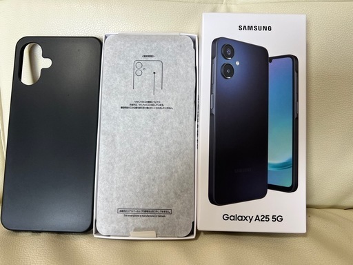 新品　おまけ付き　GALAXY A25 ブラック　SIMフリー
