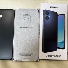 新品　おまけ付き　GALAXY A25 ブラック　SIMフリー