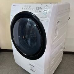 2019年製　SHARP ドラム式洗濯乾燥機　ES-S7E-WL■洗濯7kg 乾燥3.5kg