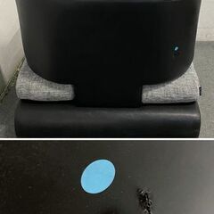 アルモニア Bella curva フルセット カウチ＋1P/2Pソファ 3点セット ブラック グレー インテリア リビング 中古家具 店頭引取歓迎 R9482の画像