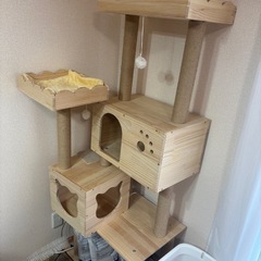 木製キャットタワー‼️の画像