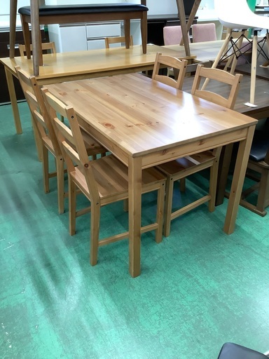 家具ならトレファク吉川店！！   IKEA　ダイニング 5点セット　ナチュラル