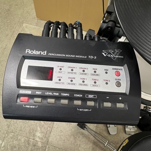 Roland ローランド TD-3 CY-8 電子ドラム　