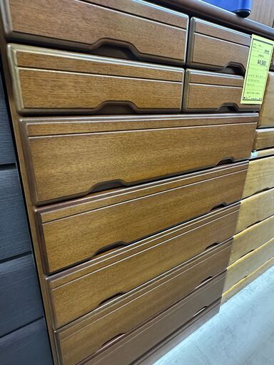 ジモティ来店特価!! 7段チェスト ブラウン J-250576