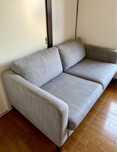 IKEA イケア カルルスタード Karlstad 2人掛け ソファ グレー