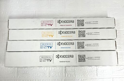 未使用 京セラ 純正 トナーキット TK-8376 4色セットTASKalfa 2554ci/3554ci ブラック マゼンタ シアン