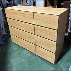 札幌限定配送/お引き取り可◆家具◆ニトリ◆4段ローチェスト◆クエ...