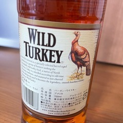 旧ボトル/古酒/Wild Turkey 8年 バーボンウイスキー 700mlの画像