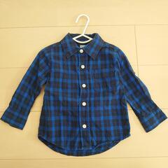 babyGAP【90cm】子供服 ベビー服 長袖 シャツ 男の子 女の子 チェック柄 ブラウスの画像