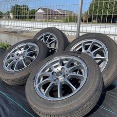 溝十分　155/65R14  タイヤアルミセット