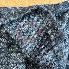 BACCA 黒×グレー半袖ボーダーニット　38の画像