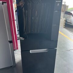 SHARP　冷蔵庫SJ-GD15G-B　152L　2021年　