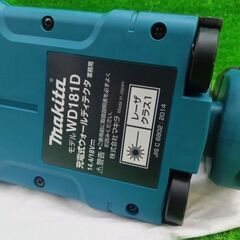 マキタ makita WD181DZK 14.4V/18V 充電式ウォールディテクター 本体＋ケース【船橋馬込店】【店頭取引限定】【未使用】ITLEMPHYXCDMの画像