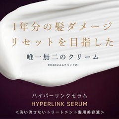 【新品未使用】① メデュラ ハイパーリンクセラム MEDULLA ヘアミルク 洗い流さない トリートメント アウトバス 洗い流さないトリートメント アウトバストリートメント ヘアトリートメント ヘアケア ダメージ ケア 補修の画像