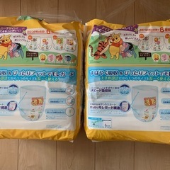 【未開封】グーン M パンツ おむつ　64枚 2パックの画像