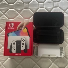 任天堂switch有機ELホワイト+備品